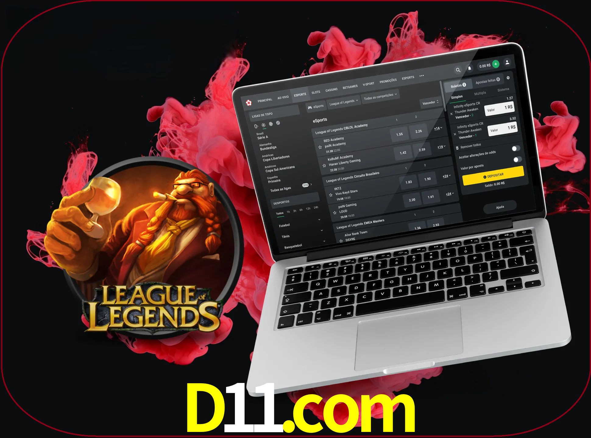Se é um fã deste jogo, muitos torneios fantásticos que o vão surpreender estão disponíveis no d11.