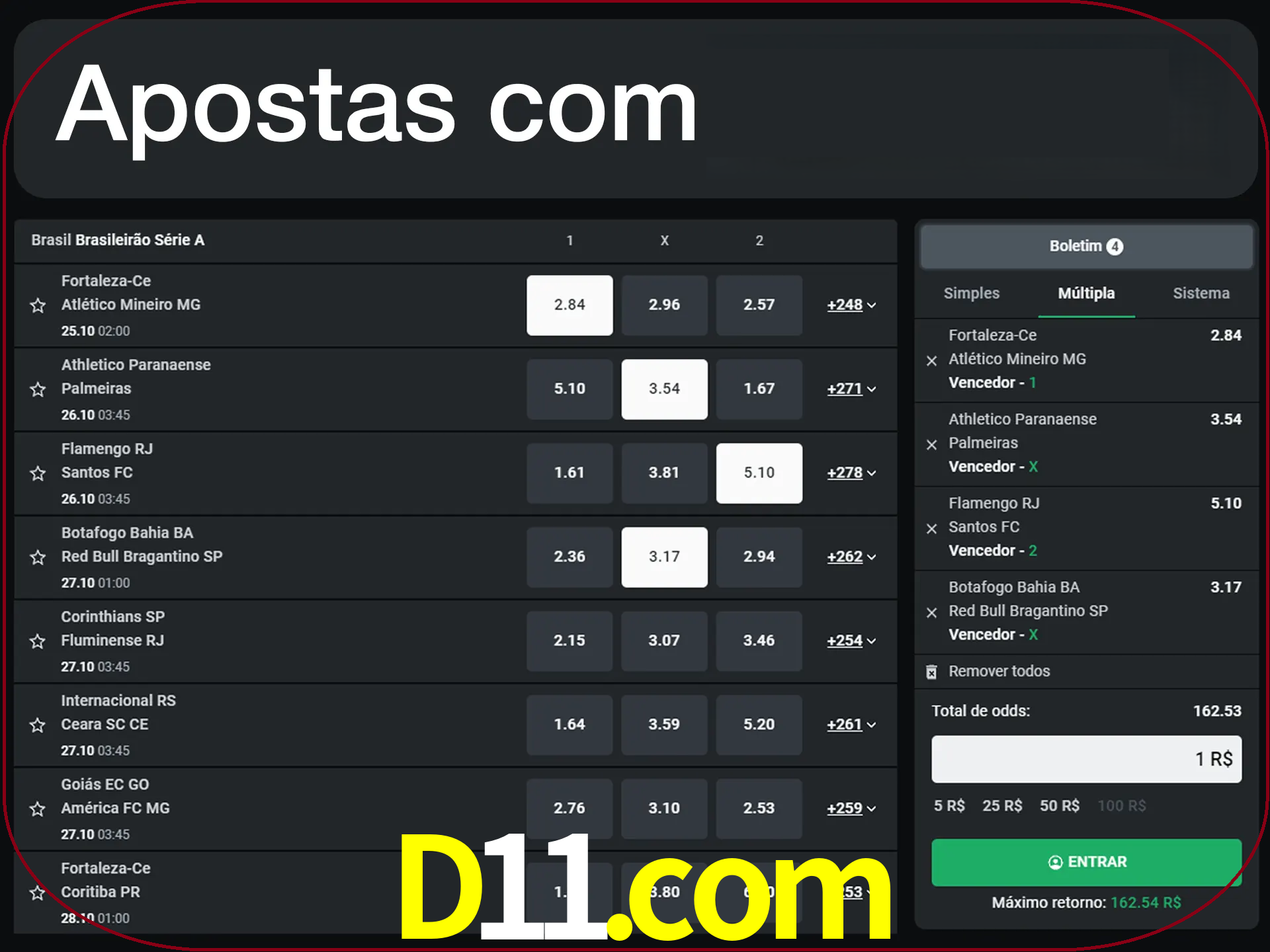 Aposte em vários diciplines com LeonBet.