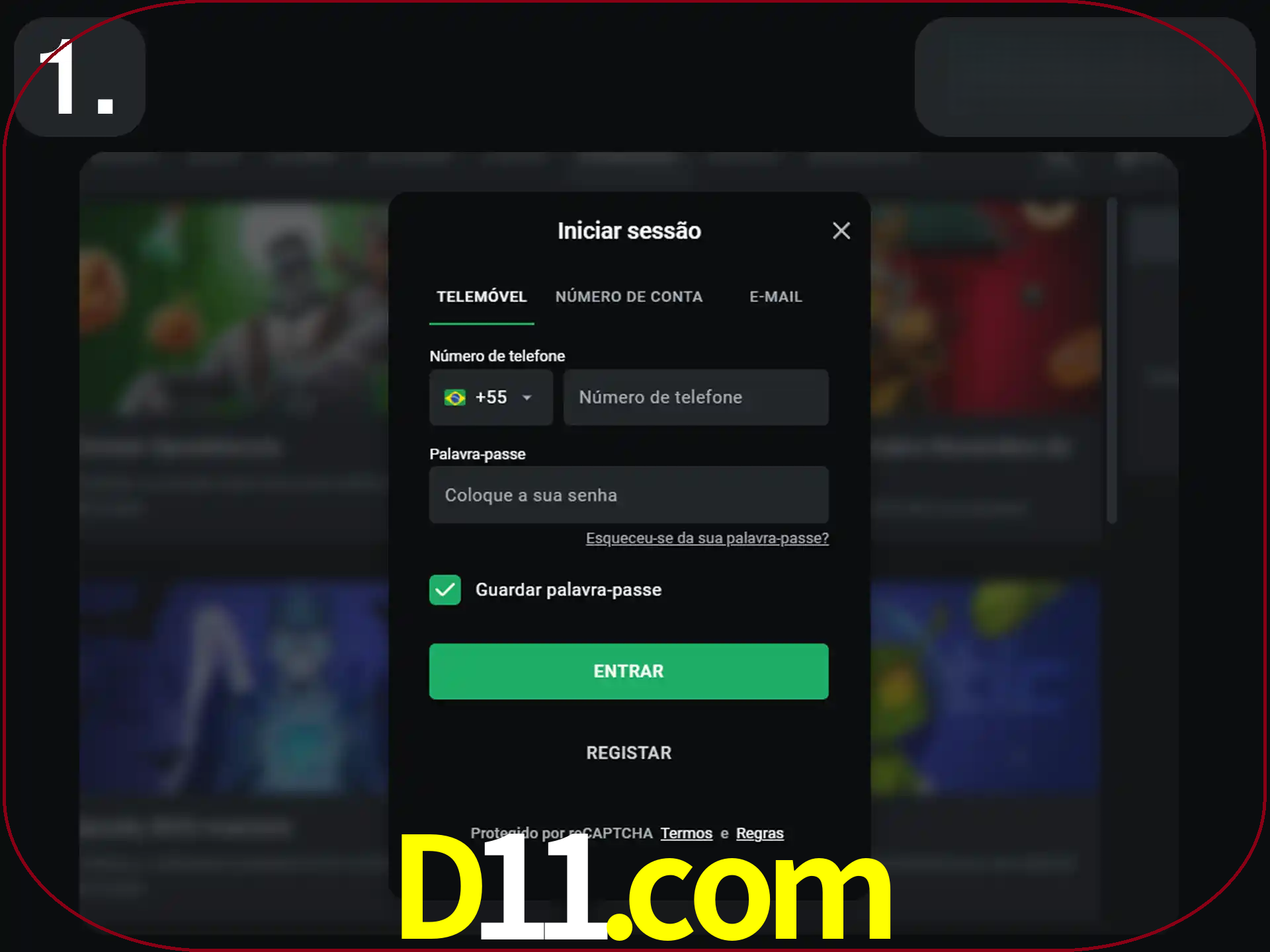 Acesse o site.